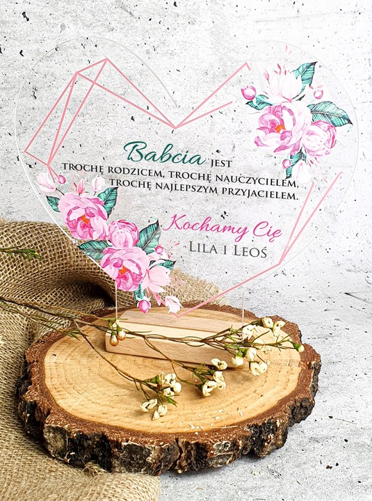 PREZENT NA DZIEŃ BABCI I DZIADKA STATUETKA
