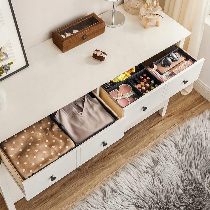 ORGANIZER NA BIELIZNĘ SKARPETKI DO SZUFLADY SZAFY ZESTAW POJEMNIK 6