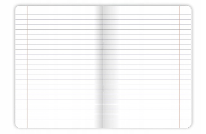 8 x ZESZYTY PRZEDMIOTOWE A5 DO KLAS 7-8 I LICEUM, TOP 2000 CZARNE