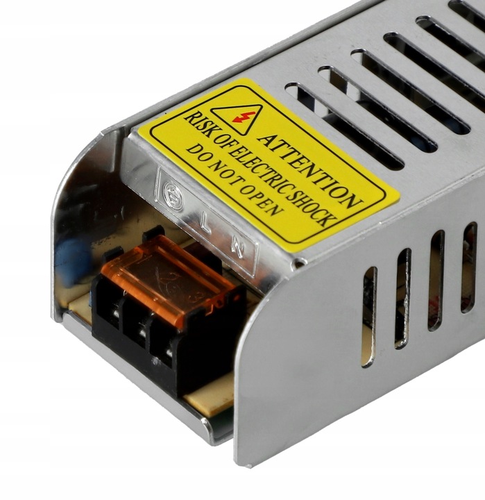 Zasilacz 12V do taśma LED 8,5A 100W slim montażowy modułowy przemysłowy
