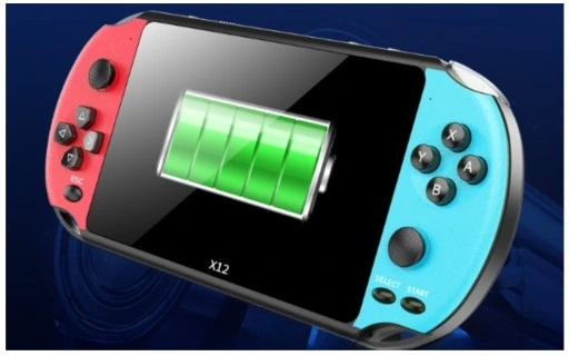 Konsola Przenośna do gier BEZPRZEWODOWA Polskie MENU 5000 GIER Retro x12