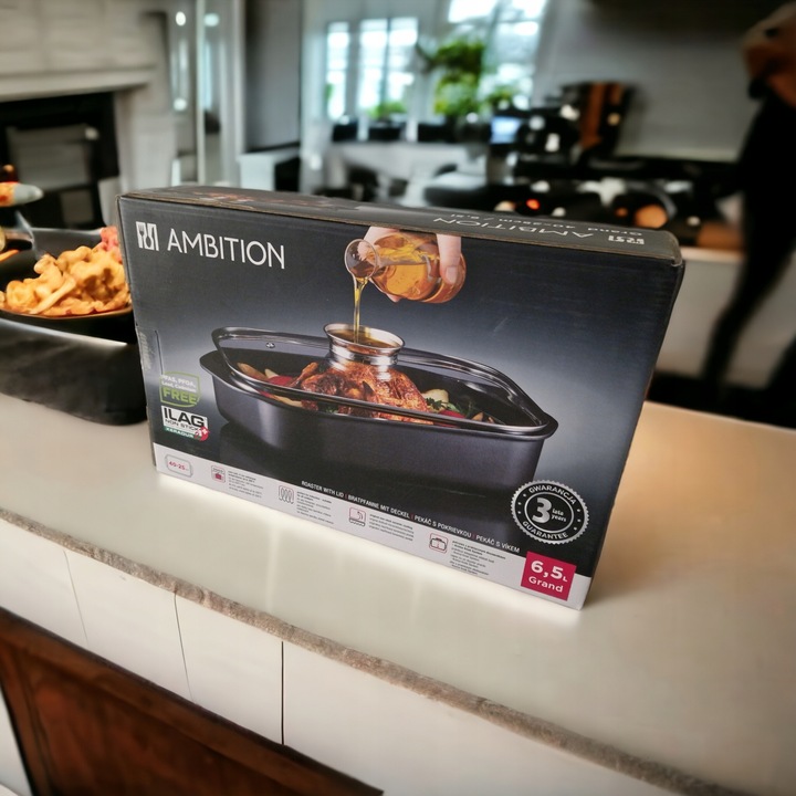 GARNEK AMBITION BRYTFANNA AROMATYZER GRAND 40cm 6,5L PIEKARNIK INDUKCJA