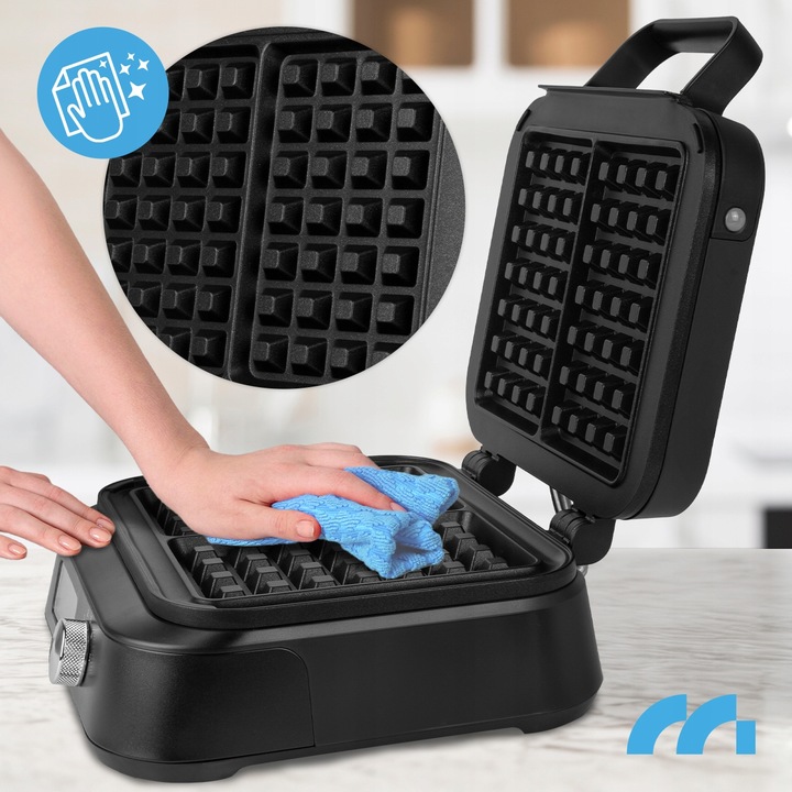 GOFROWNICA DUŻE GOFRY REGULACJA TEMPERATURY DŹWIĘK MOCNA 2200W