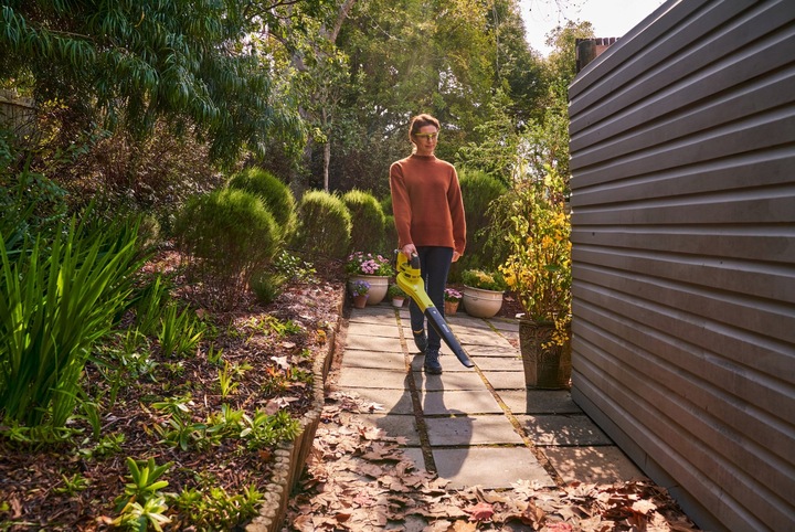 Dmuchawa 18 V Ryobi OBL1820S prędkość 245 km/h