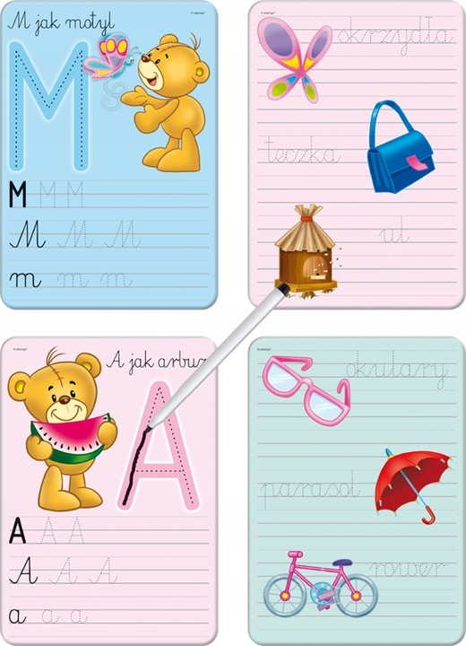 Piszę i zmazuję. Litery