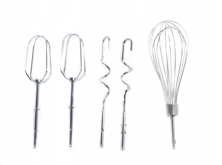 BLENDER RĘCZNY WIELOFUNKCYJNY MOCNY TYTANOWE OSTRZA ZESTAW 6W1