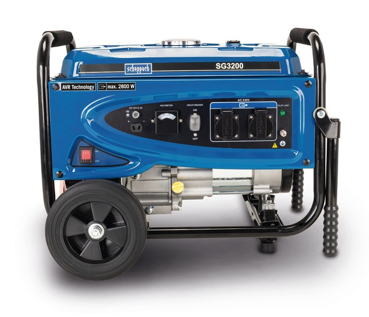 Przenośny Agregat Prądotwóczy Generator Prądu 4,8kW AVR SG3200 Benzyna