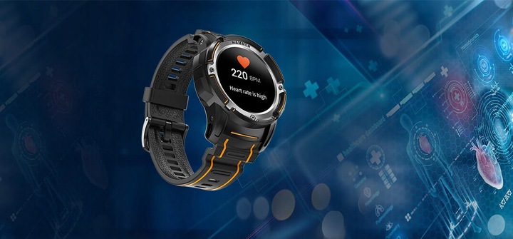 HAMMER Watch Plus AMOLED, GPS, Smartwatch Sportowy
