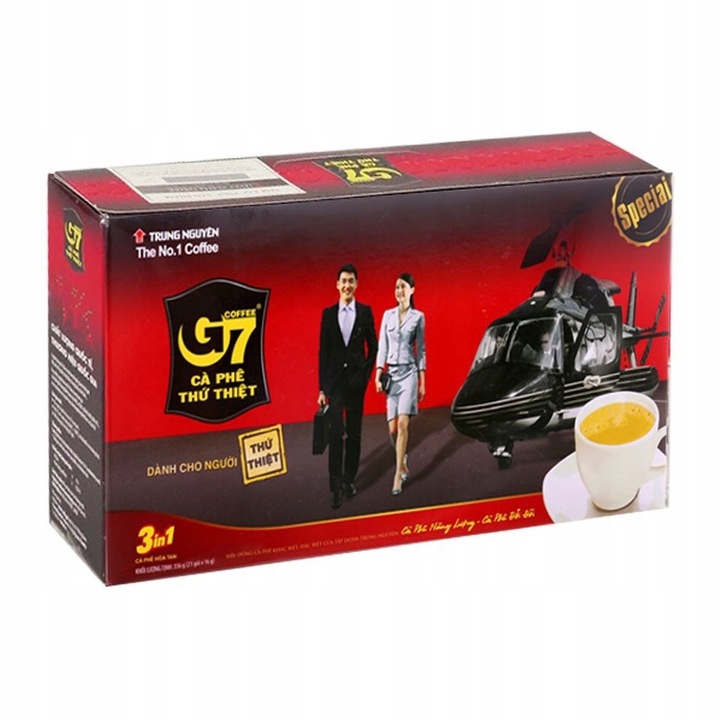 Kawa rozpuszczalna G7 Trung Nguyen 16gx21szt