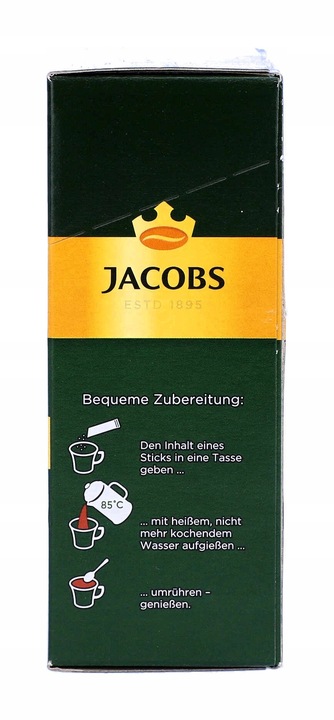 Jacobs Kronung kawa w saszetkach rozpuszczalna 3x20 saszetek 36g z Niemiec