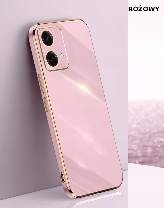 ETUI GLAMOUR GOLD CASE DO MOTOROLA EDGE 40 NEO