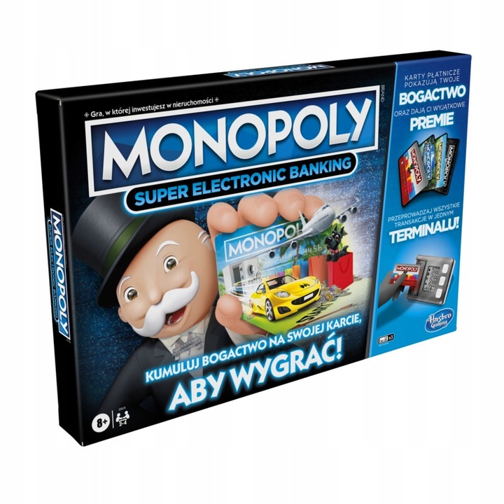 Gra Monopoly Super Electronic Banking Polska Wersja Hasbro E8978