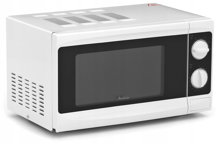 KUCHENKA MIKROFALOWA AMICA AMG17M70V | MIKROFALÓWKA MAŁA | 700W | 17L BIAŁA