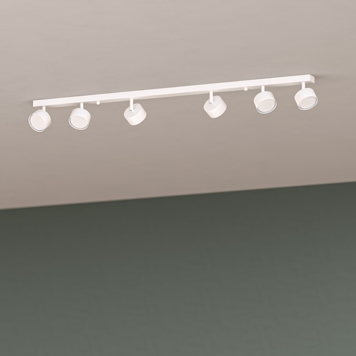 Oprawa Halogenowa 6X GX53 Lampa Sufitowa Natynkowa Ruchoma Kinkiet