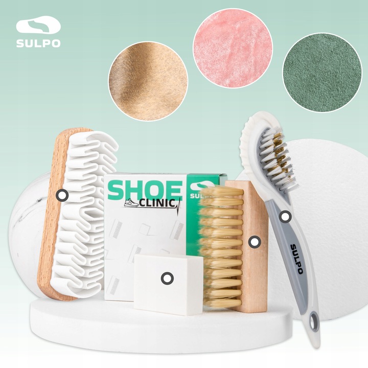 Pielęgnacja Obuwia – Profesjonalny zestaw do zamszu, nubuku i skóry