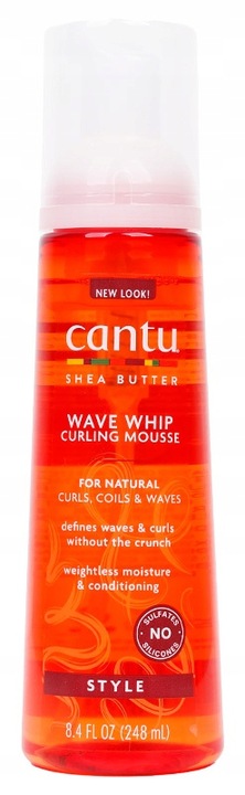 Cantu Wave Whip Curling Pianka Wspomagająca Skręt Włosów Loki Fale 248ml