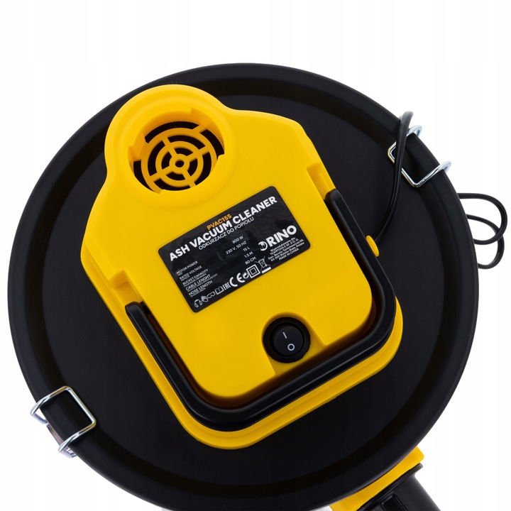 ODKURZACZ DO POPIOŁU KOMINKOWY MOCNY DO GRILLA 15L BEZWORKOWY 800 W