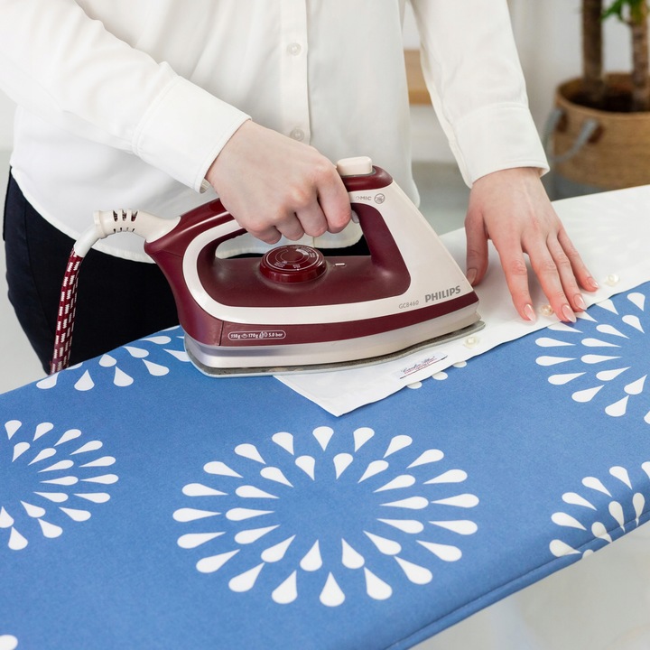 5 warstwowy NIEKAPIĄCY pokrowiec na deskę do prasowania VILEDA do