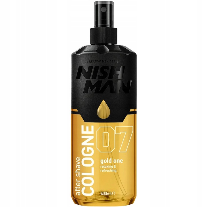 Woda Kolońska Płyn po Goleniu NISHMAN After Shave 07 Gold One 400ml