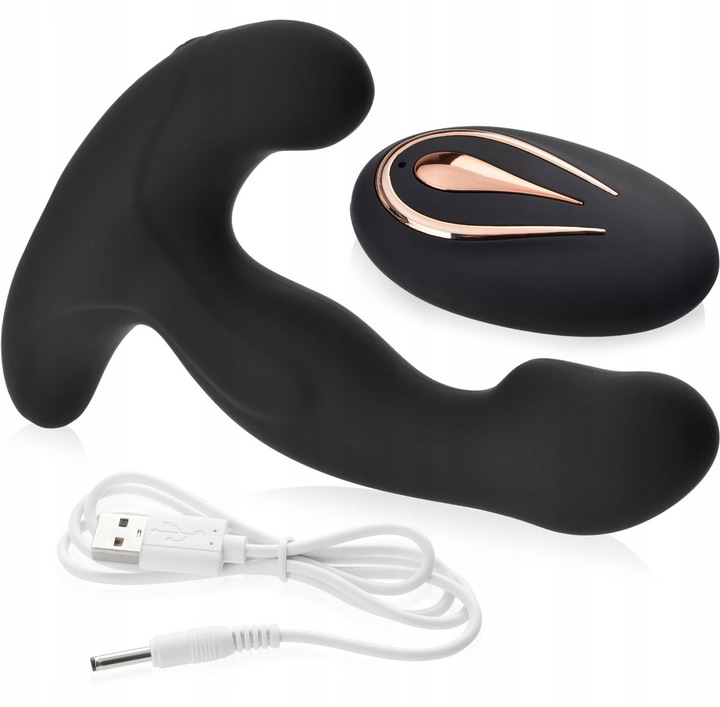 MĘSKI WIBRATOR ANALNY DO PROSTATY 12 FUNKCJI PILOT