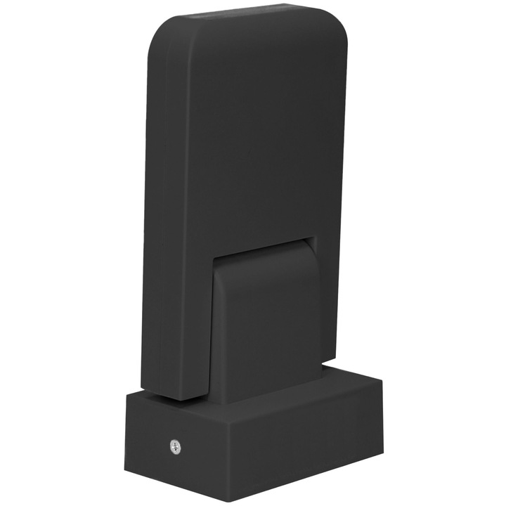 CZUJNIK RUCHU ZMIERZCHU ZEWNĘTRZNY LED CZUJKA REGULACJA 360 20M CZARNY