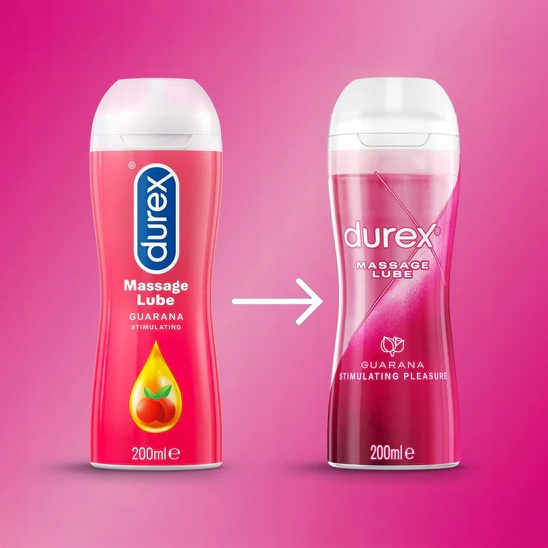 Żel intymny Durex Massage Lube Guarana 200 ml