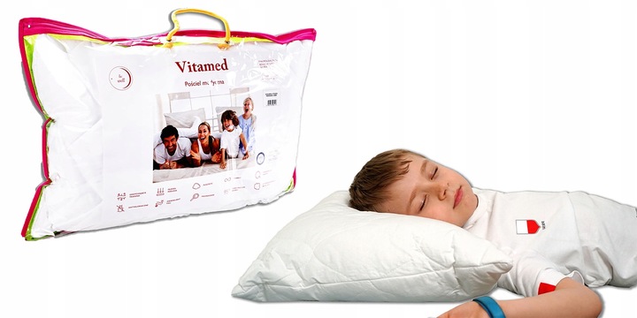 Kołdra 100x160 cm całoroczna + poduszka 40x60 cm