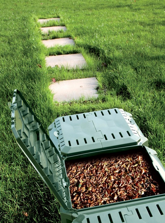 Kompostownik 2 komorowy czarny Prosperplast