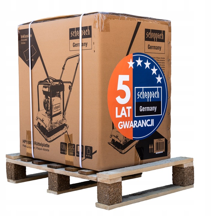 ORYGINALNA Zagęszczarka Gruntu Spalinowa 94kg 23kN HP1800S + MATA + OLEJ 1L