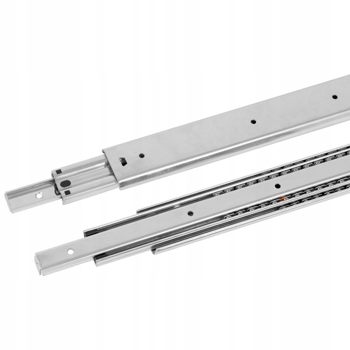 PROWADNICA KULKOWA GTV DO SZUFLADY H53 L500 100KG PEŁNY WYSUW MOCNA