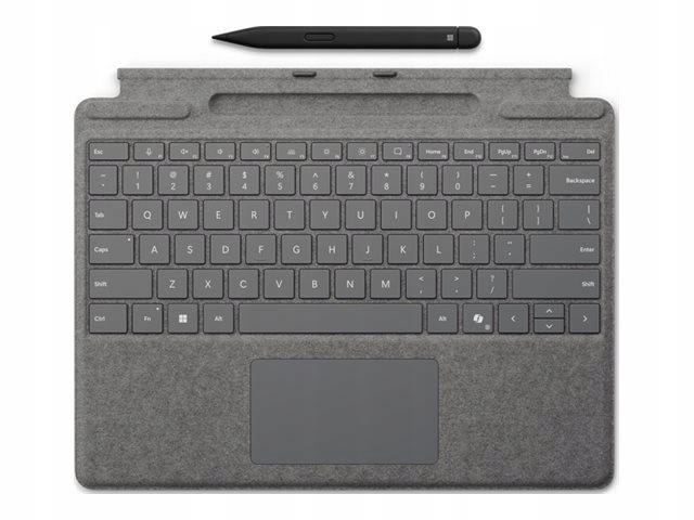 MS Surface Pro8/9 TC + Pen Bnundle with Copilot button Platinium Eng Intl