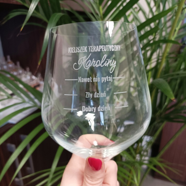 Kieliszek do Wina Krosno Prezent na Urodziny 18-99 Elegancki Duży 860 ml