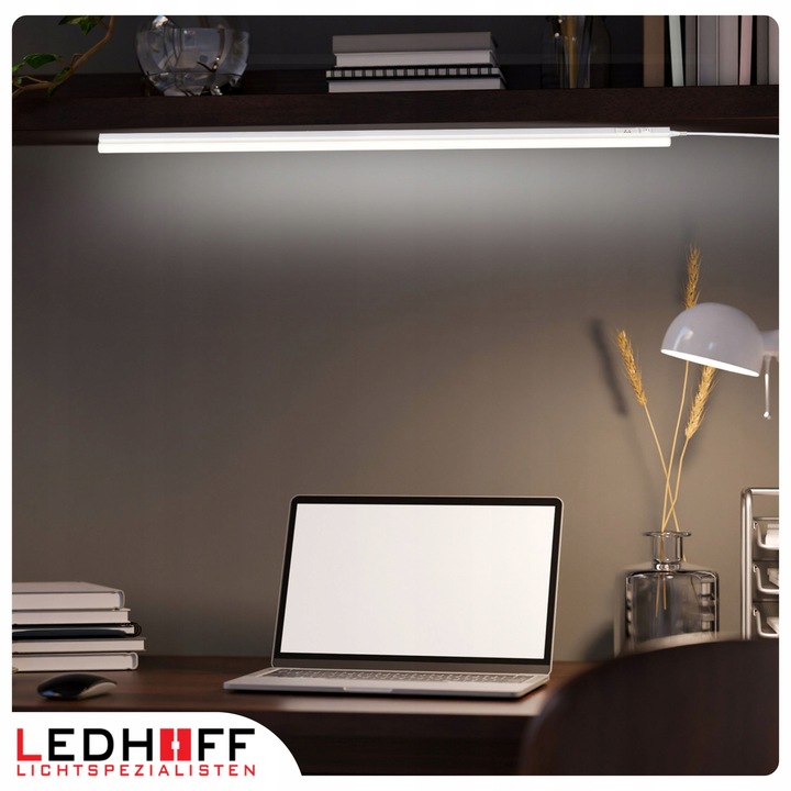 Listwa podszafkowa LED oprawa meblowa do kuchni 3 barwy światła 120cm