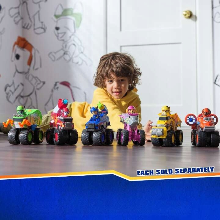 PSI PATROL RESCUE WHEELS POJAZD PIESEK CHASE + FIGURKA RADIOWÓZ POLICYJNY