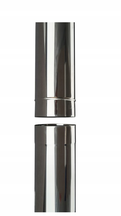 Rura fi 100 kwasoodporna 1m nierdzewna kominowa