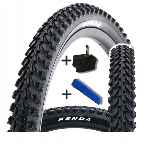 Opona Rowerowa 26 x 2,1+dętka 26+łyżka zestaw opony rowerowe