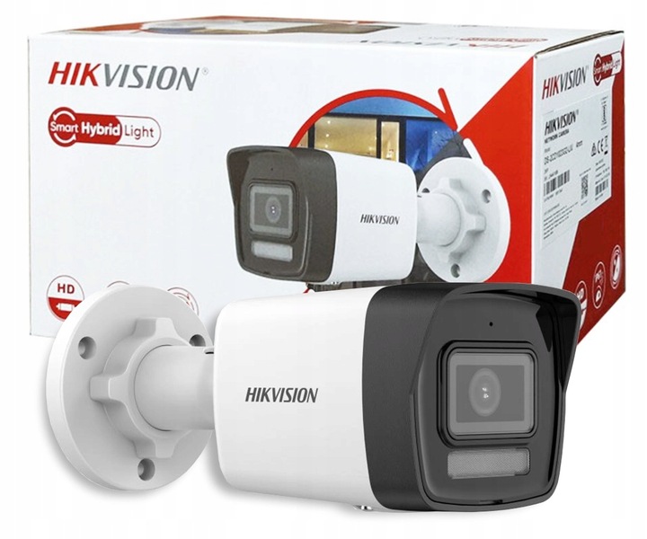 Zestaw monitoringu IP Hikvision 2x DS-2CD1043G2-LIU 4Mpx Światło Hybrydowe