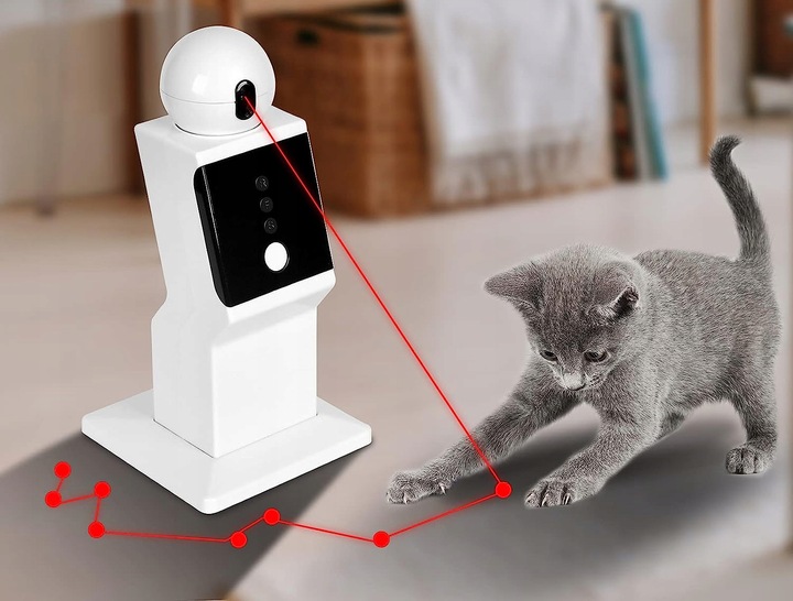 Zabawka dla KOTA SMART LASER AUTOMATYCZNY 3 Tryby