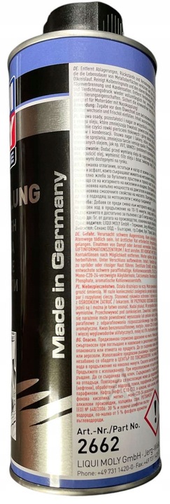 LIQUI MOLY PRO-LINE ENGINE FLUSH PŁUKANKA SILNIKA ORYGINALNA NIEMIECKA 2662