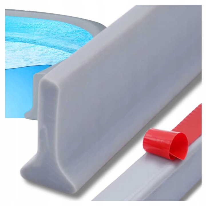 PRÓG PRYSZNICOWY 2 m TAŚMA USZCZELNIAJĄCA BARIERA WODNA TOALETOWA