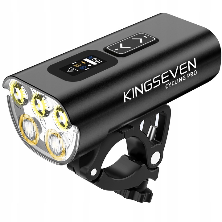 Mocna Lampka ROWEROWA Światło LED przód + tył 2000lm latarka 10000mAh ROWER