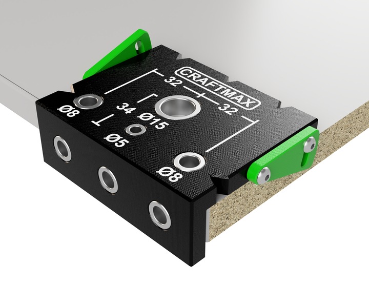 SZABLON DO WIERCENIA WZORNIK DO MIMOŚRODÓW KOŁKÓW ZNACZNIK SM-4