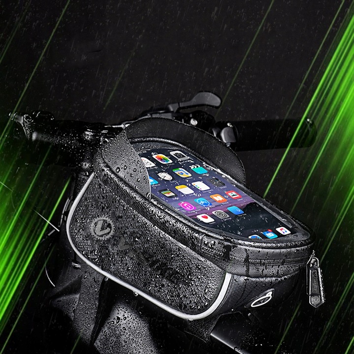 VIBIKE SAKWA TORBA SASZETKA ROWEROWA UCHWYT ETUI NA ROWER RAMĘ TELEFON 6,7"