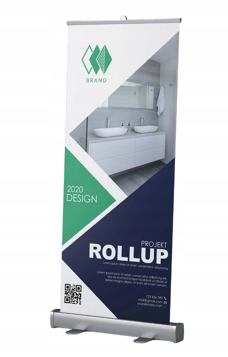 ROLL-UP ROLLUP 100x200 reklama STANDARD FRONTLIT