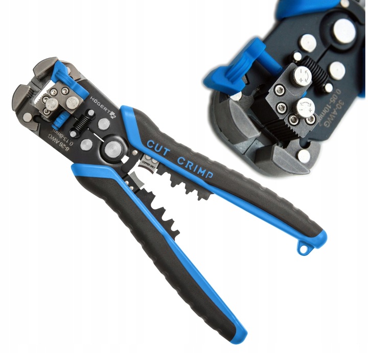 ŚCIĄGACZ IZOLACJI 0,05 - 10mm SZCZYPCE DO ŚCIĄGANIA IZOLACJI Hogert