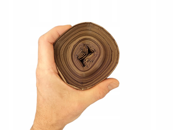 GRUBE BRĄZOWE WORKI BIOODPADY 240L 1,1kg 55um WORKI NA TRAWĘ LIŚCIE 240L