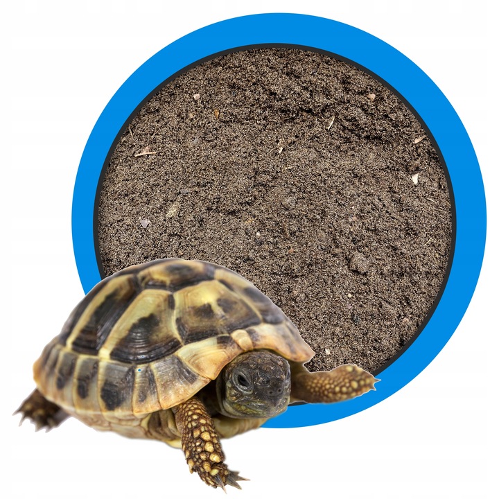 Podłoże dla żółwia greckiego stepowego lądowego Testudo Soil Baby 10 L