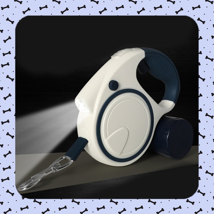 SMYCZ DLA PSA DŁUGA AUTOMATYCZNA BLOKADA ODBLASK POJEMNIK NA WOREK