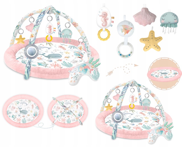 MATA EDUKACYJNA INTERAKTYWNA DLA NIEMOWLĄT KOKON KOJEC GNIAZDO NUKIDO