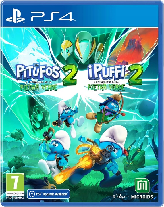 SMERFY 2 Więzień Zielonego Kamienia The Smurfs 2 - PL - PS4 / PS5